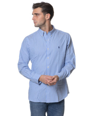 POLO RALPH LAUREN CAMICIA RL929346 BLU-3