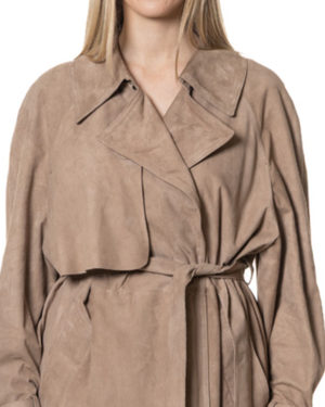 SALVATORE SANTORO TRENCH PELLE SSD48051 SAB-4