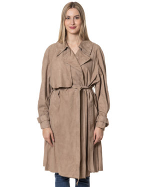 SALVATORE SANTORO TRENCH PELLE SSD48051 SAB-1