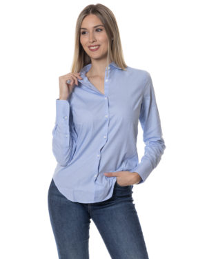 THE SARTORIALIST CAMICIA DLD0710 AZZ-3
