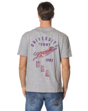 TOMMY HILFIGER T-SHIRT TH21192 GRI-2
