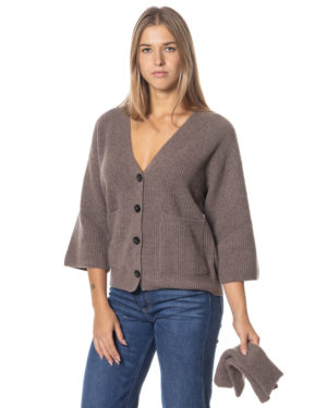 A-ROVESCIO CARDIGAN RVD164006 UNI-4
