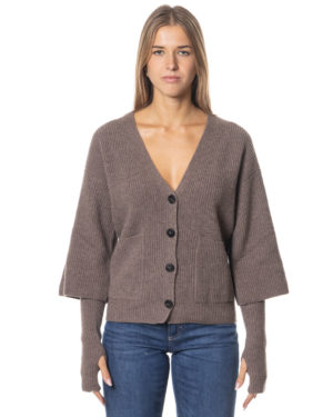 A-ROVESCIO CARDIGAN RVD164006 UNI-1
