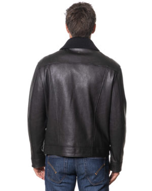 DONDUP GIUBBINO PELLE DUJ976PL0392 NER-2