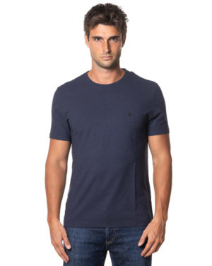 DONDUP T-SHIRT DUS198JF198JF0195UZL4 BLU-1