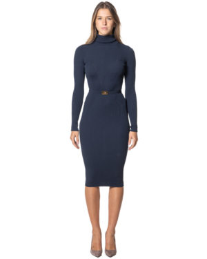 ELISABETTA FRANCHI ABITO CBAM07B56E2 BLU-1