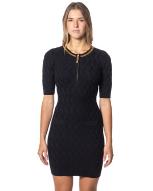 ELISABETTA FRANCHI ABITO CBAM20B56E2 NER-1