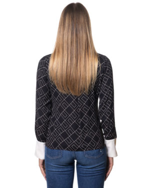 ELISABETTA FRANCHI CAMICIA CBCA10456E2 NER-2