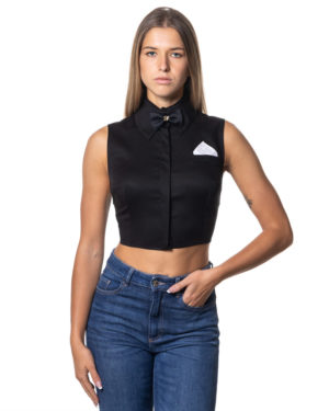 ELISABETTA FRANCHI CAMICIA CBCA10556E2 NER-3