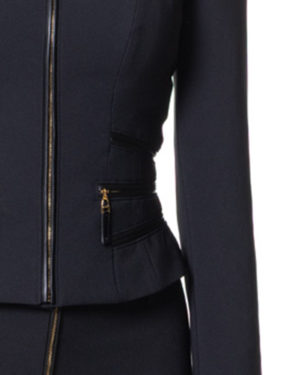 ELISABETTA FRANCHI GIACCA CBGI17356E2 NER-3