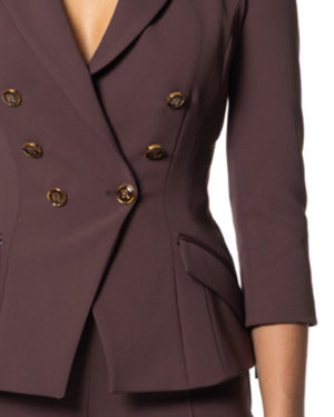 ELISABETTA FRANCHI GIACCA CBGI17456E2 CAF-3
