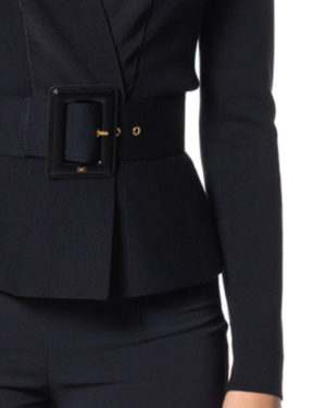 ELISABETTA FRANCHI GIACCA CBMK48S57E2 NER-3