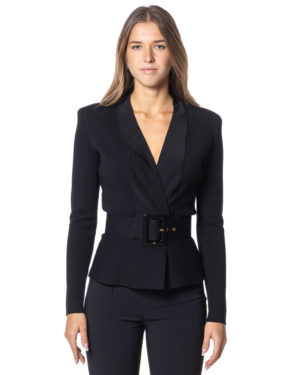 ELISABETTA FRANCHI GIACCA CBMK48S57E2 NER-1