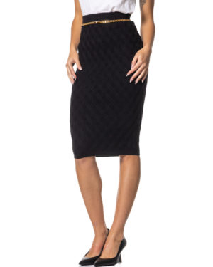 ELISABETTA FRANCHI GONNA CBGK20B56E2 NER-3