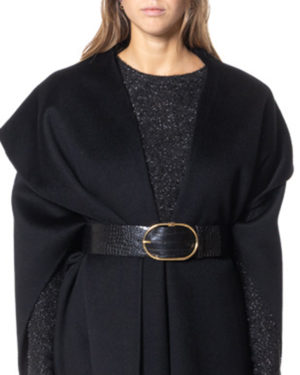 ELISABETTA FRANCHI MANTELLA CBCP67D56E2 NER-4