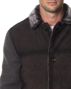 GIMO'S GIUBBINO PELLE GSU112084W MOR-4