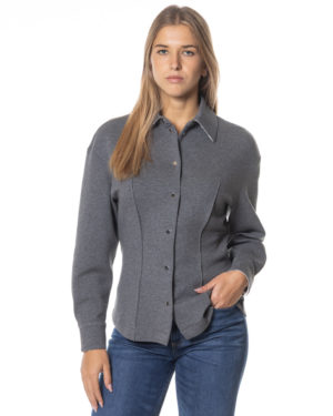 HAPPY 25! CAMICIA HAD1378MENTA GRI-3