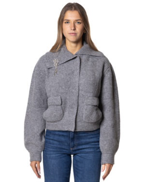 LIU JO CARDIGAN LJCF5001MA74Q GRI-1