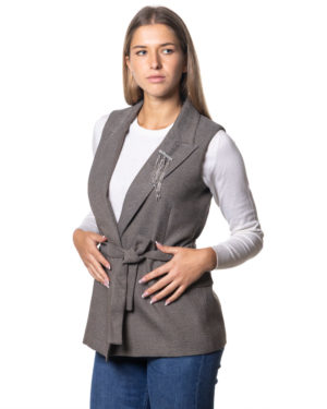 LIU JO GILET LJRCF5259T054A UNI-3