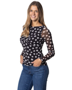 LIU JO T-SHIRT LJUF5269JS007 NER-3