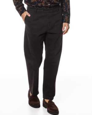 OFFICINA36 PANTALONE OF2689QTERRY NER-3