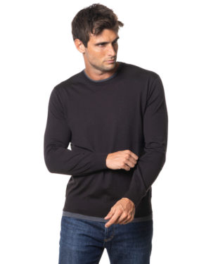 PAOLO PECORA MAGLIA PPA007F001GC MOR-3