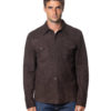 SALVATORE SANTORO CAMICIA PELLE SS49555 TDM-1