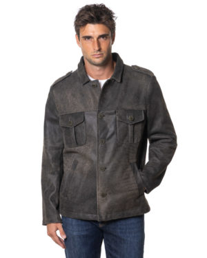 SALVATORE SANTORO GIUBBINO PELLE SS49512 VEM-3