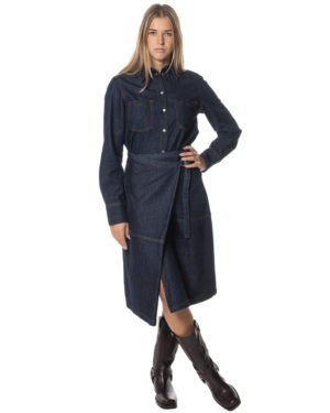 TELA CAMICIA TLDA20001T157 BLU-3