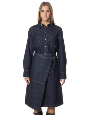 TELA CAMICIA TLDA20001T157 BLU-1