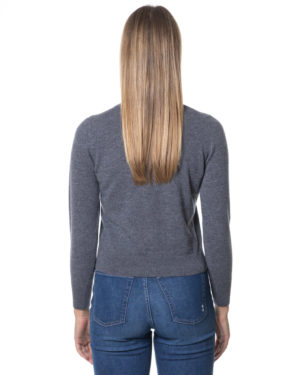 ALPHA STUDIO CARDIGAN ALD4151E GRS-2