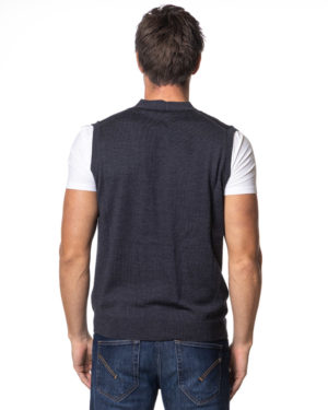 ALPHA STUDIO GILET AL3011G ANT-2