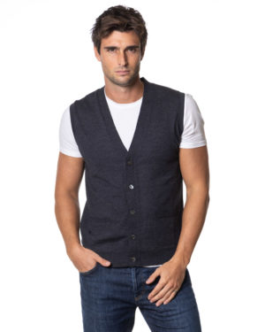 ALPHA STUDIO GILET AL3011G ANT-3