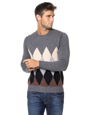 BALLANTYNE MAGLIA BYP00012KA8 GRI-3