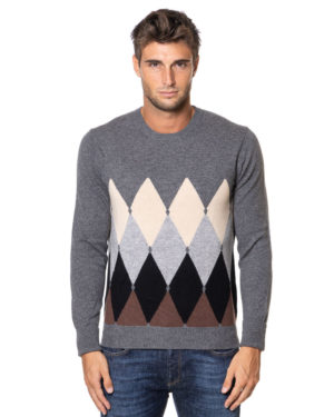 BALLANTYNE MAGLIA BYP00012KA8 GRI-1