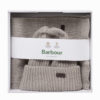 BARBOUR GIFT BOX - CUFFIA E SCIARPA BAMGS0019 GRI-1