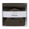 BARBOUR GIFT BOX - CUFFIA E SCIARPA BAMGS0047 OLV-1