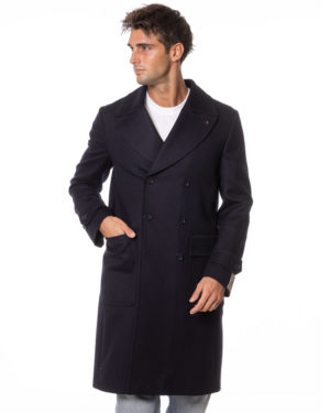 CC COLLECTION CORNELIANI CAPPOTTO CC1Z079462302 BLU-3
