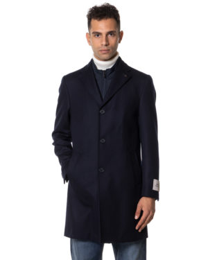 CC COLLECTION CORNELIANI CAPPOTTO CCA112662302 BLU-3
