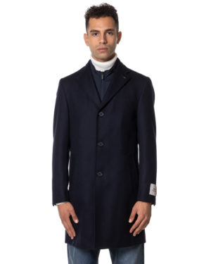 CC COLLECTION CORNELIANI CAPPOTTO CCA112662302 BLU-1