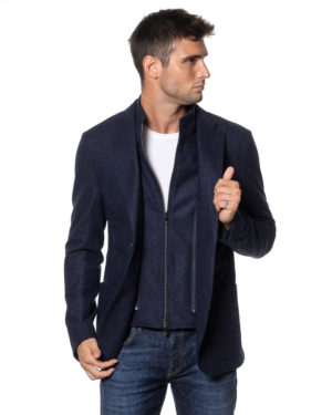 CORNELIANI GIACCA CRX5513818801 BLU-3