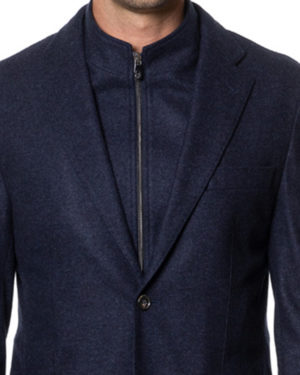 CORNELIANI GIACCA CRX5513818801 BLU-4
