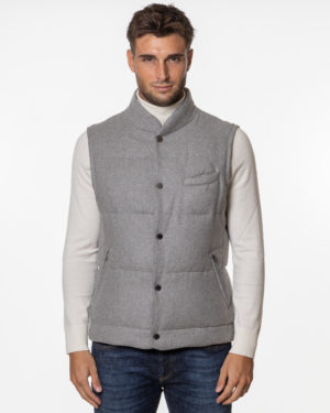 CORNELIANI GILET CRC5T13820155 GRE-1
