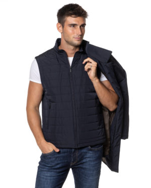 CORNELIANI TRENCH CON GILET CR2AN43820122 BLU-4