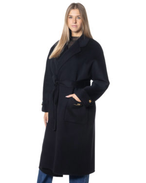 ELISABETTA FRANCHI CAPPOTTO CBCP68D56E2 NER-3