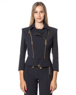 ELISABETTA FRANCHI GIACCA CBGI10046E2 NER-1