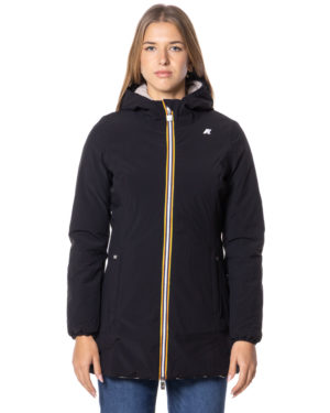 K-WAY GIUBBINO REVERSIBILE KYDW25K6128UW NER-1