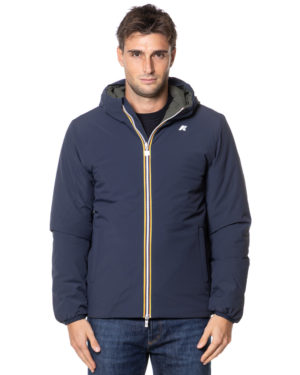 K-WAY GIUBBINO REVERSIBILE KYW25K6128VW BLU-1