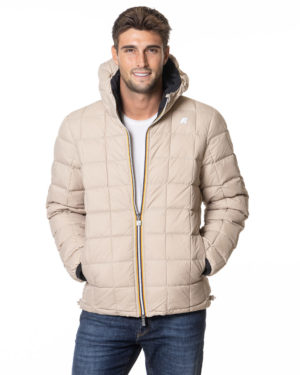 K-WAY PIUMINO REVERSIBILE KYW24K8127WW NER-4