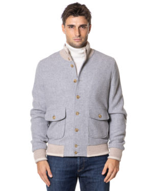 LUBIAM BOMBER LU937745700 GRI-1